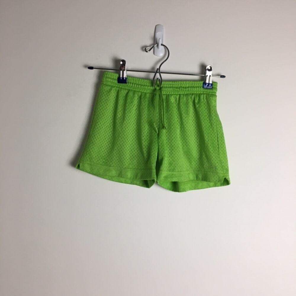 Girls Reebok Shorts Green XS - Picture 3 of 10